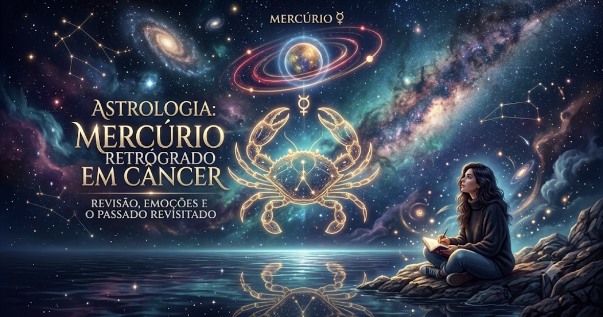 Alerta na Astrologia: Mercúrio Fica Retrógrado em Câncer a Partir Desta Segunda-Feira