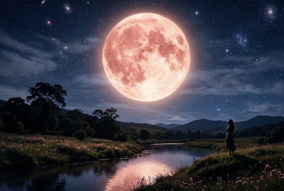 Céu de Junho: O Espetáculo da 'Lua de Morango' Ilumina a Noite Deste Dia 29