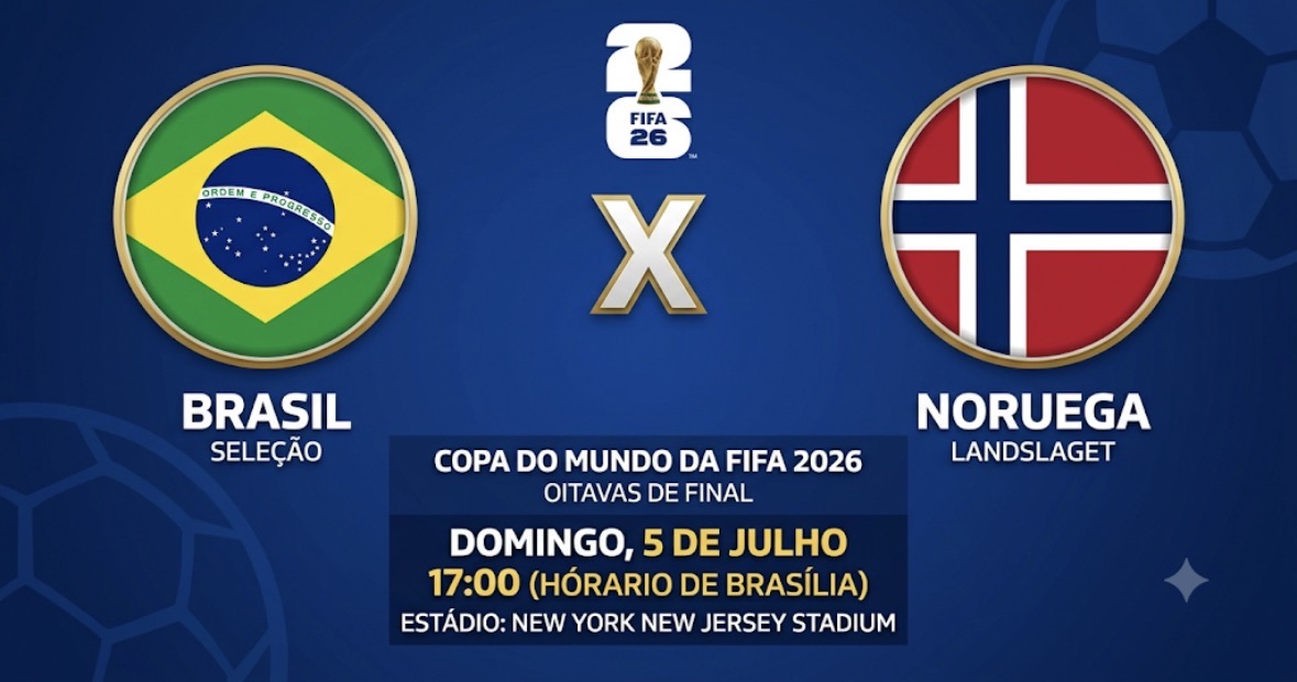 Oitavas de Final: Brasil encara a "Indomável" Noruega na Copa do Mundo sob a cautela de Erling Haaland